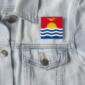 Kiribati-Flagge Button (Beispiel)