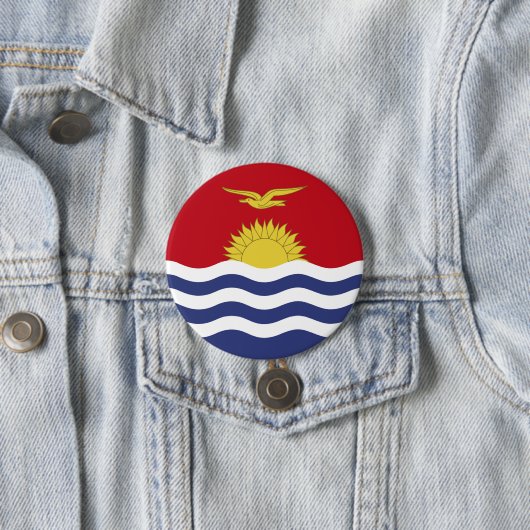 Kiribati-Flagge Button (Beispiel)