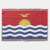 Kiribati-Flagge Decke (Vorderseite)