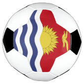 Kiribati-Flagge Fußball (Gedreht)