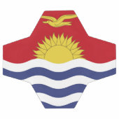 Kiribati-Flagge Fußball (Flach)