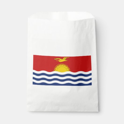 Kiribati-Flagge Geschenktütchen (Vorderseite)