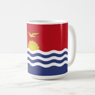 Kiribati-Flagge Kaffeetasse