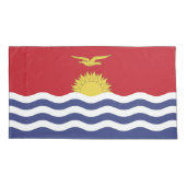 Kiribati-Flagge Kissenbezug (Rückseite)