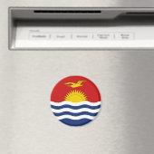 Kiribati-Flagge Magnet (In Situ (Geschirrspüler))