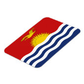 Kiribati-Flagge Magnet (Linke Seite)