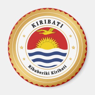 Kiribati-Flagge Magnet