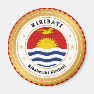Kiribati-Flagge Magnet