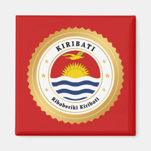 Kiribati-Flagge Magnet