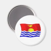 Kiribati-Flagge-Magnet Magnet (Vorderseite/Rückseite)