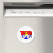 Kiribati-Flagge-Magnet Magnet (In Situ (Geschirrspüler))