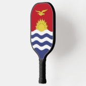 Kiribati-Flagge Pickleball Schläger (Links)