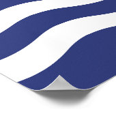 Kiribati-Flagge Poster (Ecke)