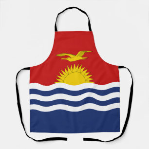 Kiribati-Flagge Schürze