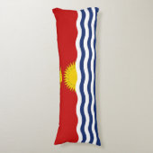 Kiribati-Flagge Seitenschläferkissen (Vorderseite Vertikal)