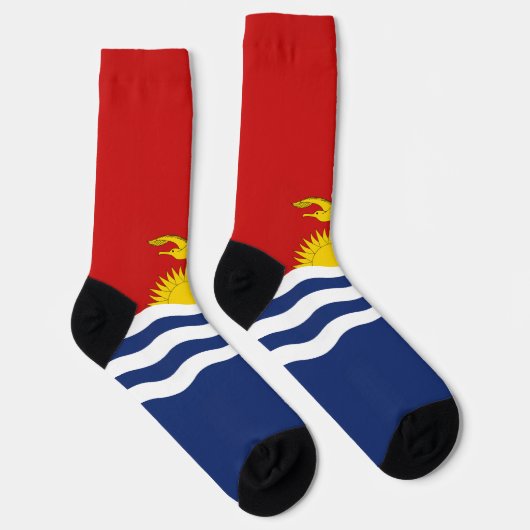 Kiribati-Flagge Socken (Rechts)