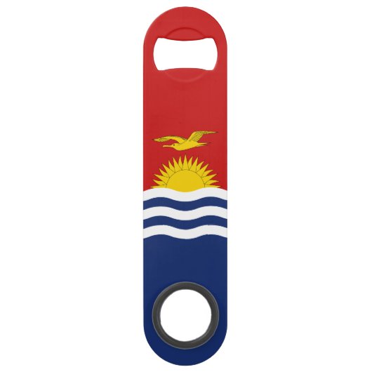 Kiribati-Flagge Speed Flaschenöffner (Vorderseite)
