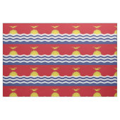 Kiribati-Flagge Stoff (Fat Quarter (45,7 x 55,9 cm))