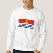 Kiribati-Flagge Sweatshirt (Vorderseite)
