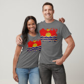 Kiribati-Flagge T-Shirt (Unisex)