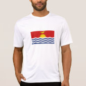 Kiribati-Flagge T-Shirt (Vorderseite)
