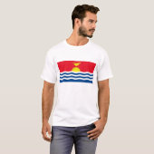 Kiribati-Flagge T-Shirt (Vorne ganz)