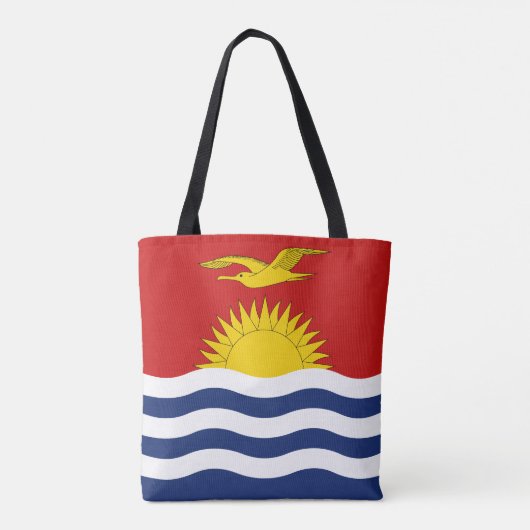 Kiribati-Flagge Tasche (Rückseite)