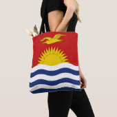 Kiribati-Flagge Tasche (Von Nahem)