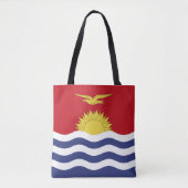 Kiribati-Flagge Tasche (Vorderseite)