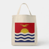 Kiribati-Flagge Tragetasche (Rückseite)