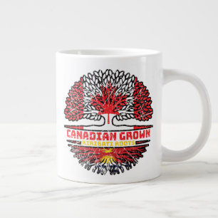 Kiribati I-Kiribati Canadian Canada Tree Roots Fla Jumbo-Tasse