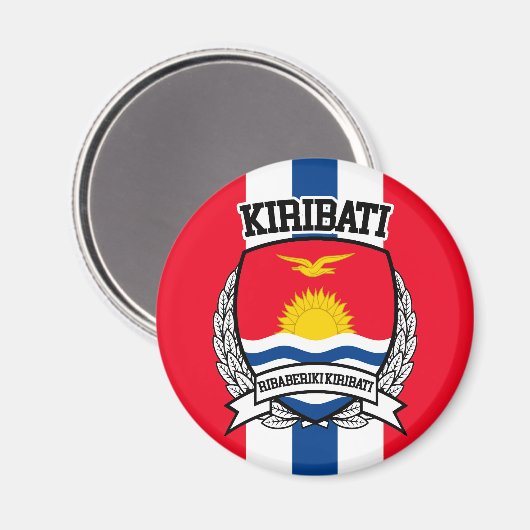 Kiribati Magnet (Vorderseite/Rückseite)