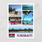 Kiribati - Ozeanien - Mosaik - Postkarte (Vorderseite)