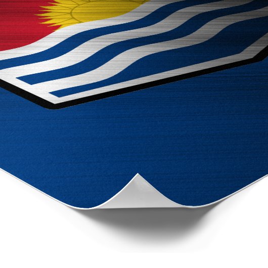 Kiribati Poster (Ecke)