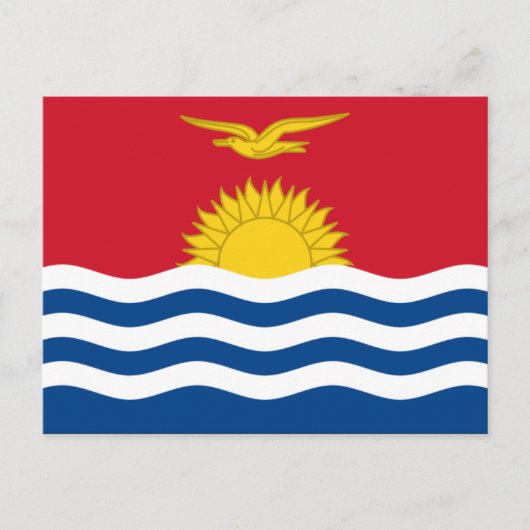 Kiribati Postkarte (Vorderseite)