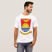 Kiribati-Wappen T - Shirt (Vorne ganz)