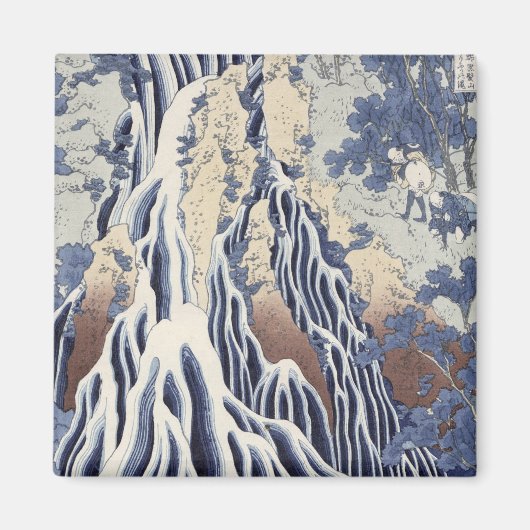 Kirifuri Fall auf Kurokami Berg Magnet (Vorne)