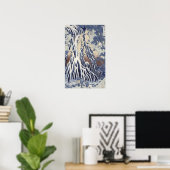 Kirifuri Fall auf Kurokami Berg Poster (Heimbüro)
