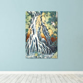 Kirifuri Wasserfall, Hokusai Leinwanddruck (Insitu (Holzboden))