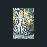 Kirifuri Wasserfall, Hokusai Leinwanddruck<br><div class="desc">Katsushika Hokusai (Oktober oder November 1760 - 10. Mai 1849) war ein japanischer Künstler, ukiyo-e Maler und Printmacher der Edo-Periode. Zu seiner Zeit war er Japans führender Experte für chinesische Malerei. Geboren in Edo (heute Tokio), Hokusai ist am besten als Autor der Holzschnitt-Serie 36 Views of Mount Fuji ( Fugaku...</div>