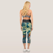 KIRIFURI WASTER FALLS CAPRI LEGGINGS (Rückseite)
