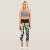 KIRIFURI WASTER FALLS CAPRI LEGGINGS (Vorderseite)