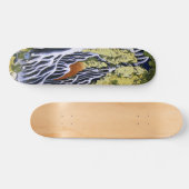 Kirifuri Waterfall Hokusai japanische Kunstkunst Skateboard (Horizontal)