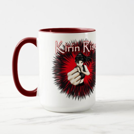 Kirin Aufstieg 15 Unze-Kaffee-Tasse Tasse (Links)