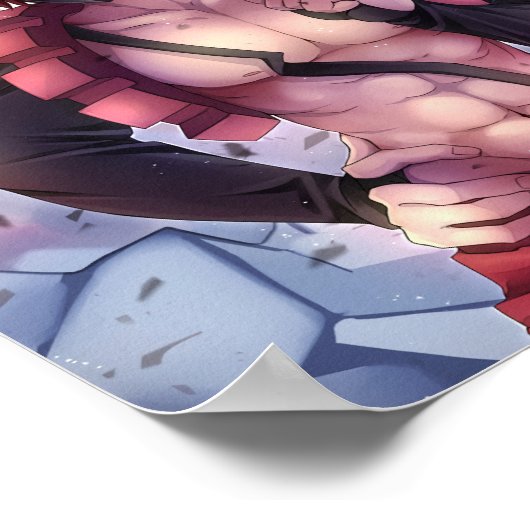 Kirishima Eijiro - BNHA Poster (Ecke)