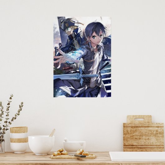 Kirito and Eugeo in Alicization Poster (Küche)