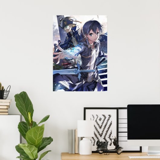 Kirito and Eugeo in Alicization Poster (Heimbüro)