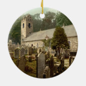 Kirk Braddan, Douglas, Isle of Man, England Keramikornament (Hinten)