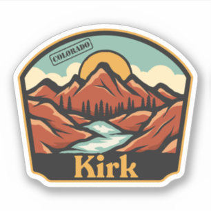 Kirk, Colorado Aufkleber