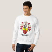 Kirk-Familienwappen-Wappen Sweatshirt (Vorne ganz)